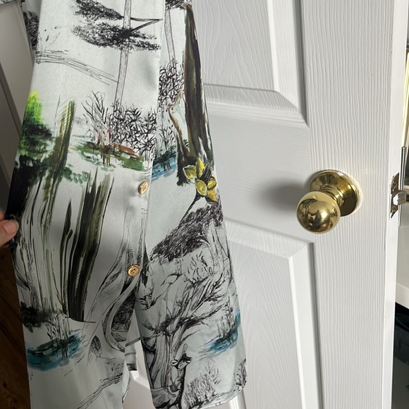 Zara shirt dress with slits on the side - Picture 5 of 6